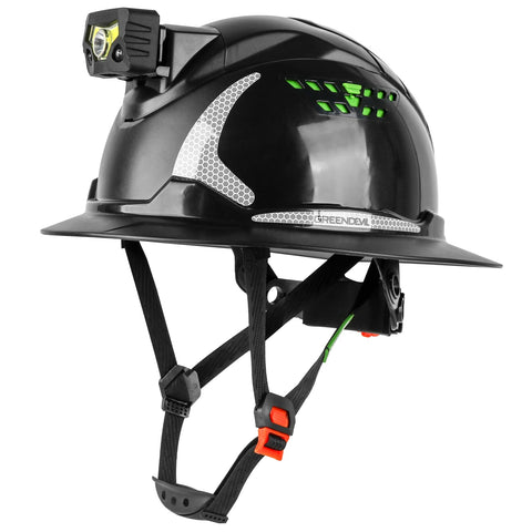 GREEN DEVIL Matrix hi-vis reflective stripes boost low-light visibility.