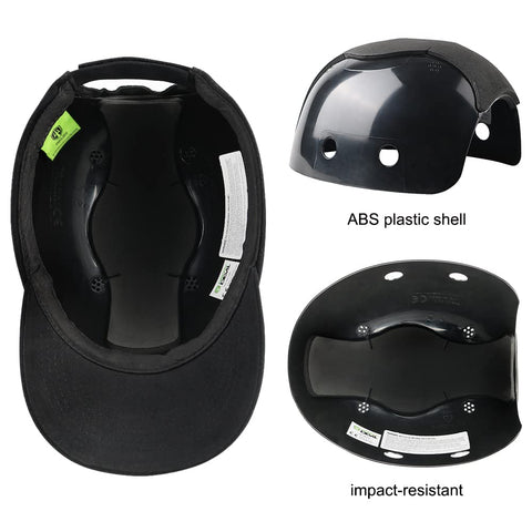 GREEN DEVIL bump-cap showing vent holes for improved airflow.