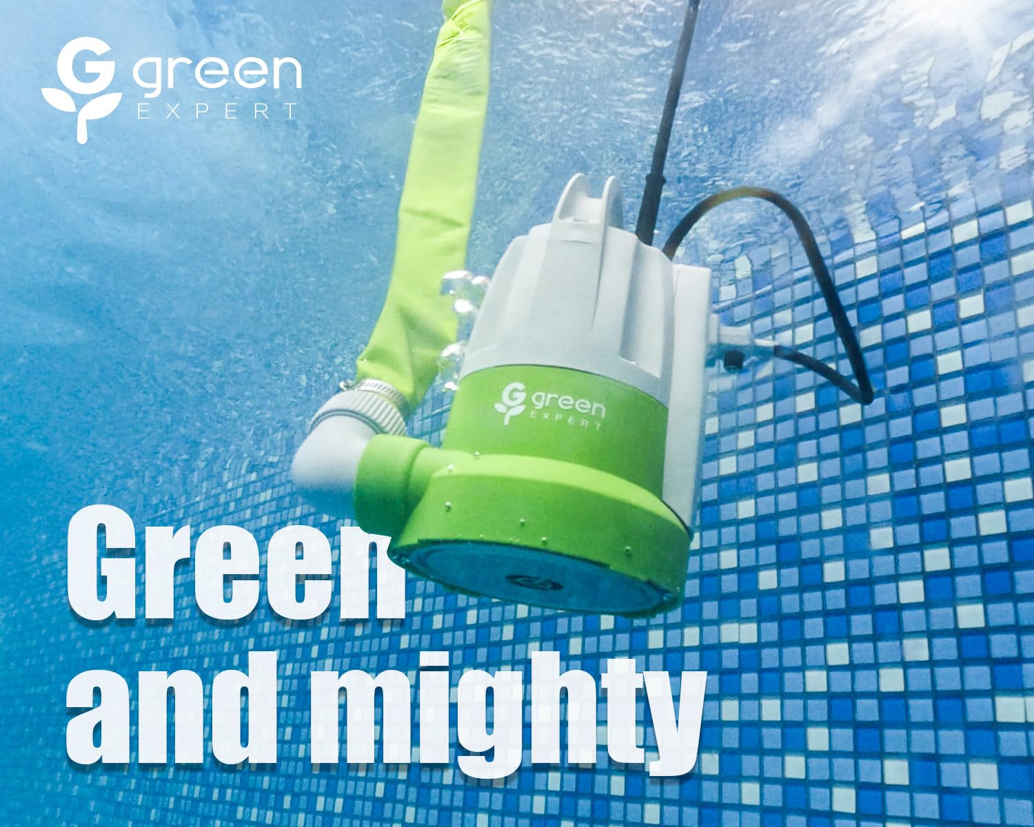 Green Expert 25-foot grounded cord for safer setup