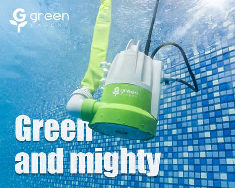 Green Expert 25-foot grounded cord for safer setup