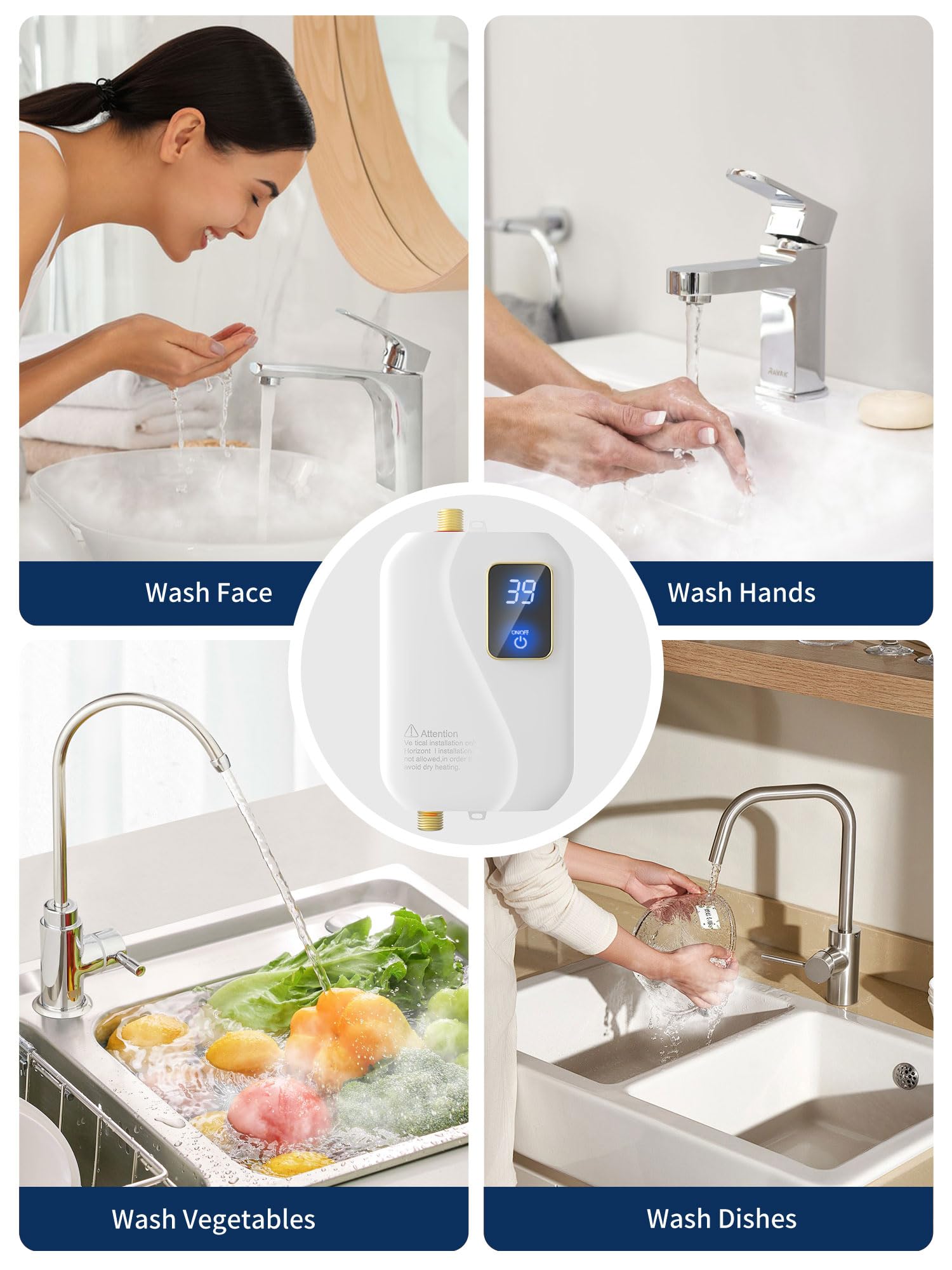 Green Point Home brass interface enables easy, durable connections