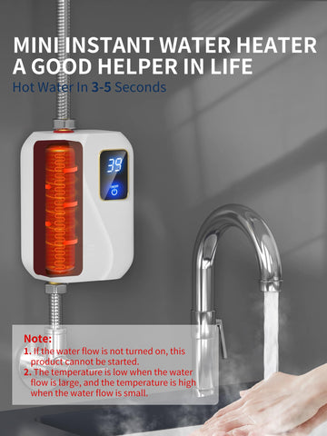 Green Point Home digital display shows temperature and status for easy monitoring.