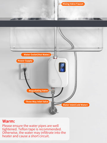 Green Point Home IPX4-rated heater provides splash resistance during daily use.