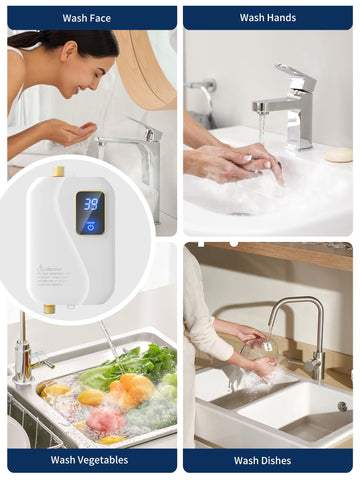 Green Point Home portable under-sink unit suitable for small kitchens and apartments.