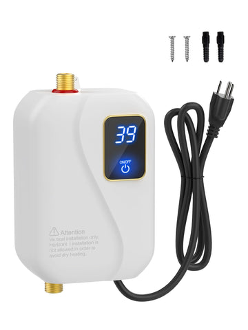 Green Point Home tankless under-sink heater with compact installation for hot water on demand