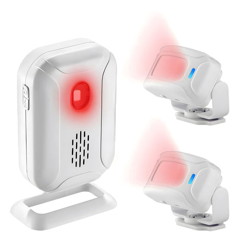 Greencycle motion doorbell receiver front view for reliable alerts