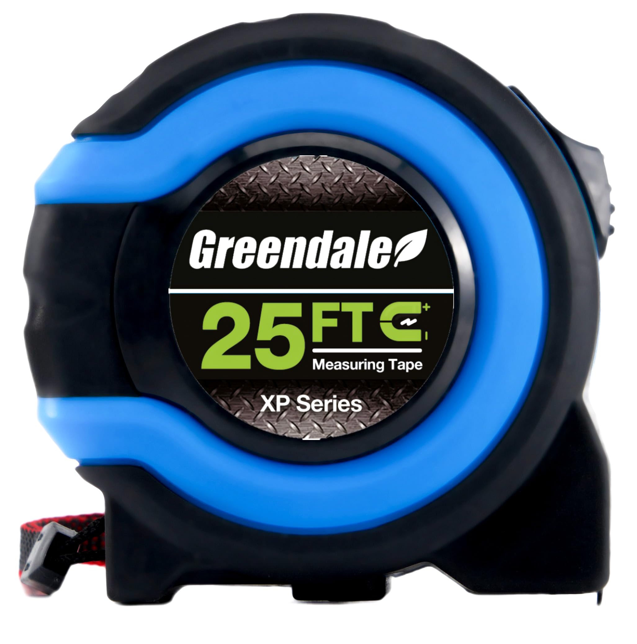 Greendale tape measure with hanging lanyard for convenient storage