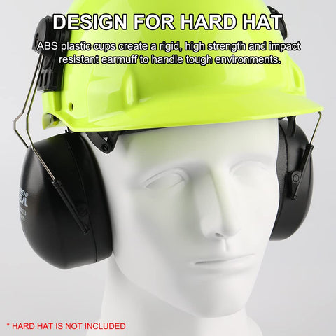 GREEN DEVIL ear muff comfort headband closeup supports all-day wear with soft padding