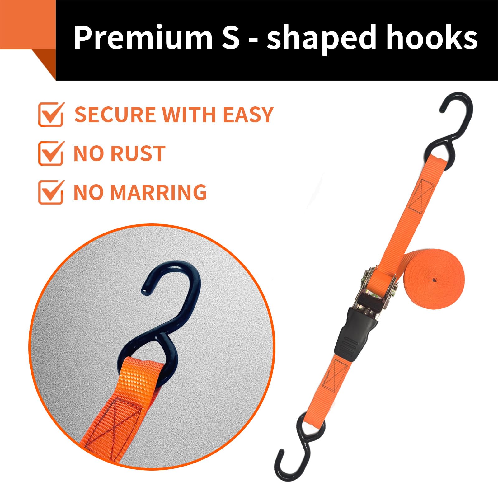 GreenGiggle weather-resistant webbing with reinforced stitching resists stretch and wear