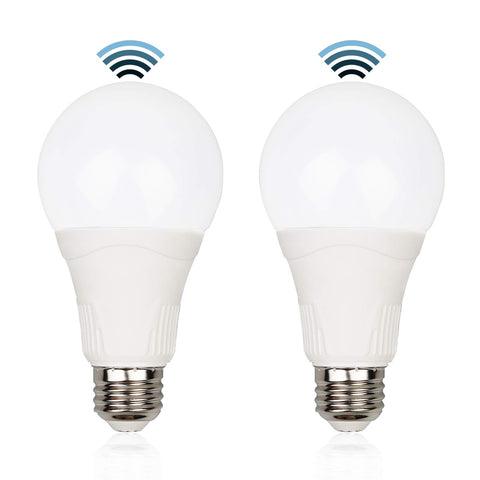 GREENIC motion sensor outdoor lightbulb brightens the porch with wide-area detection