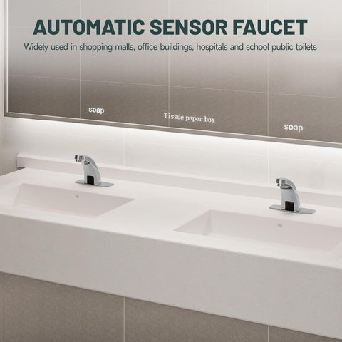 Greenspring touchless faucet quick-install-kit for fast, tool-free setup.
