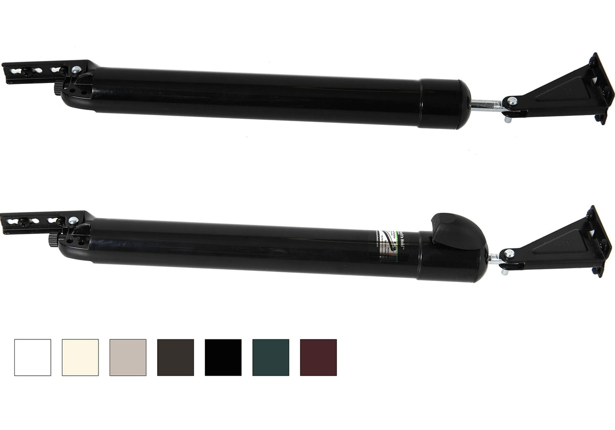 Greenstar Touch 'n Hold closer: hold button enables hands-free open.
