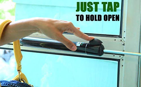 Hold-open feature shows convenient access at chosen angle