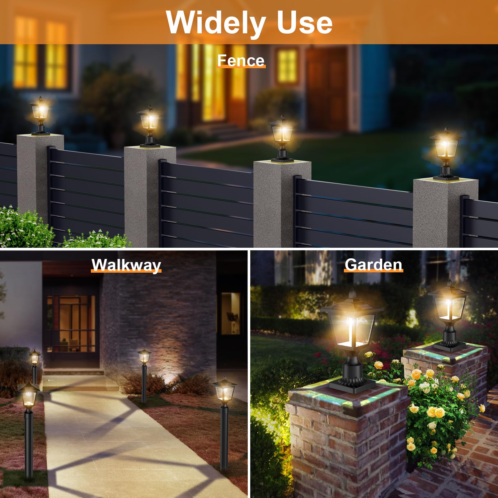 Greluna patio yard decorative light adds ambient curb appeal.