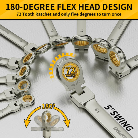 Grenpro 72-tooth design enables smoother fastener engagement
