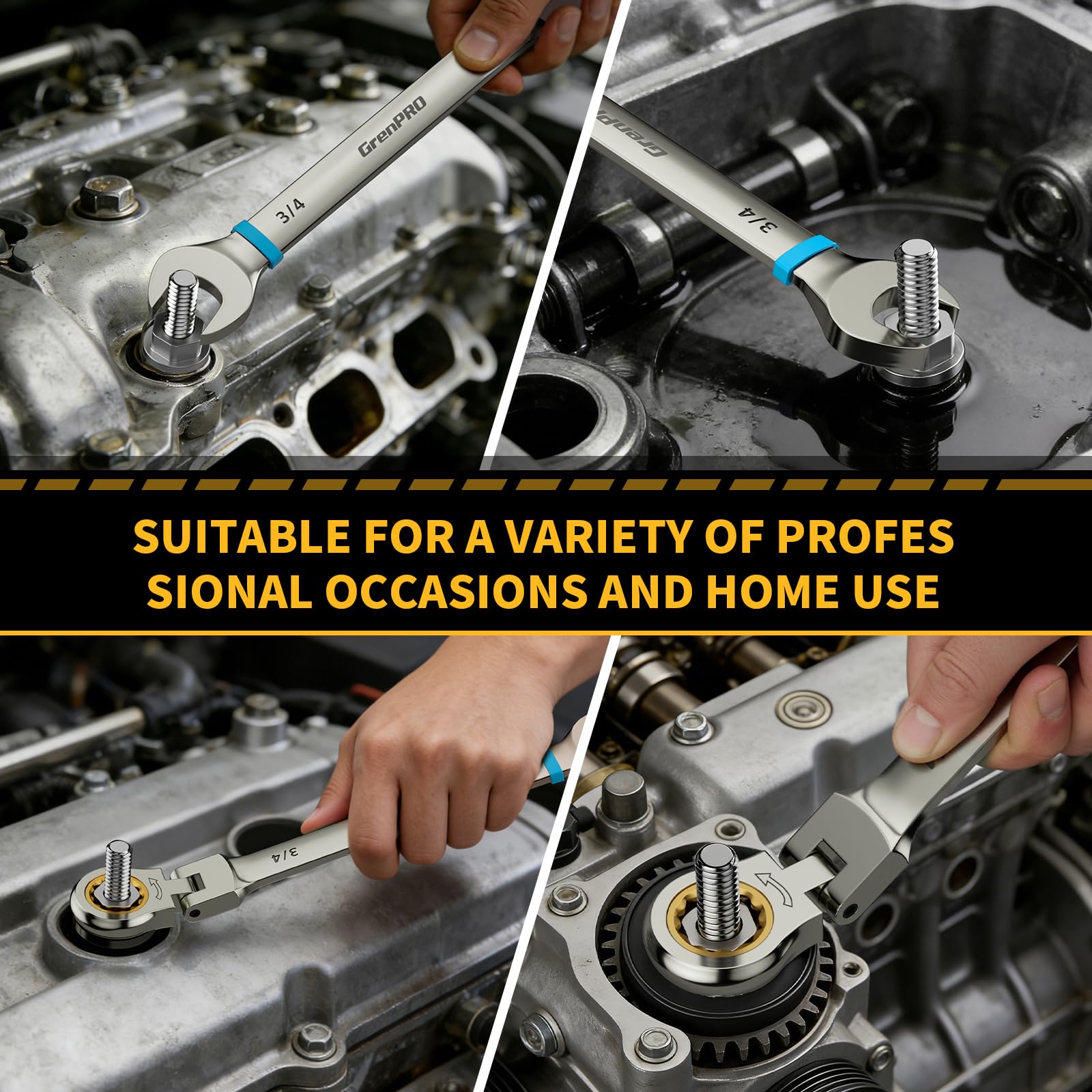 Grenpro metric and SAE range supports automotive and home tasks