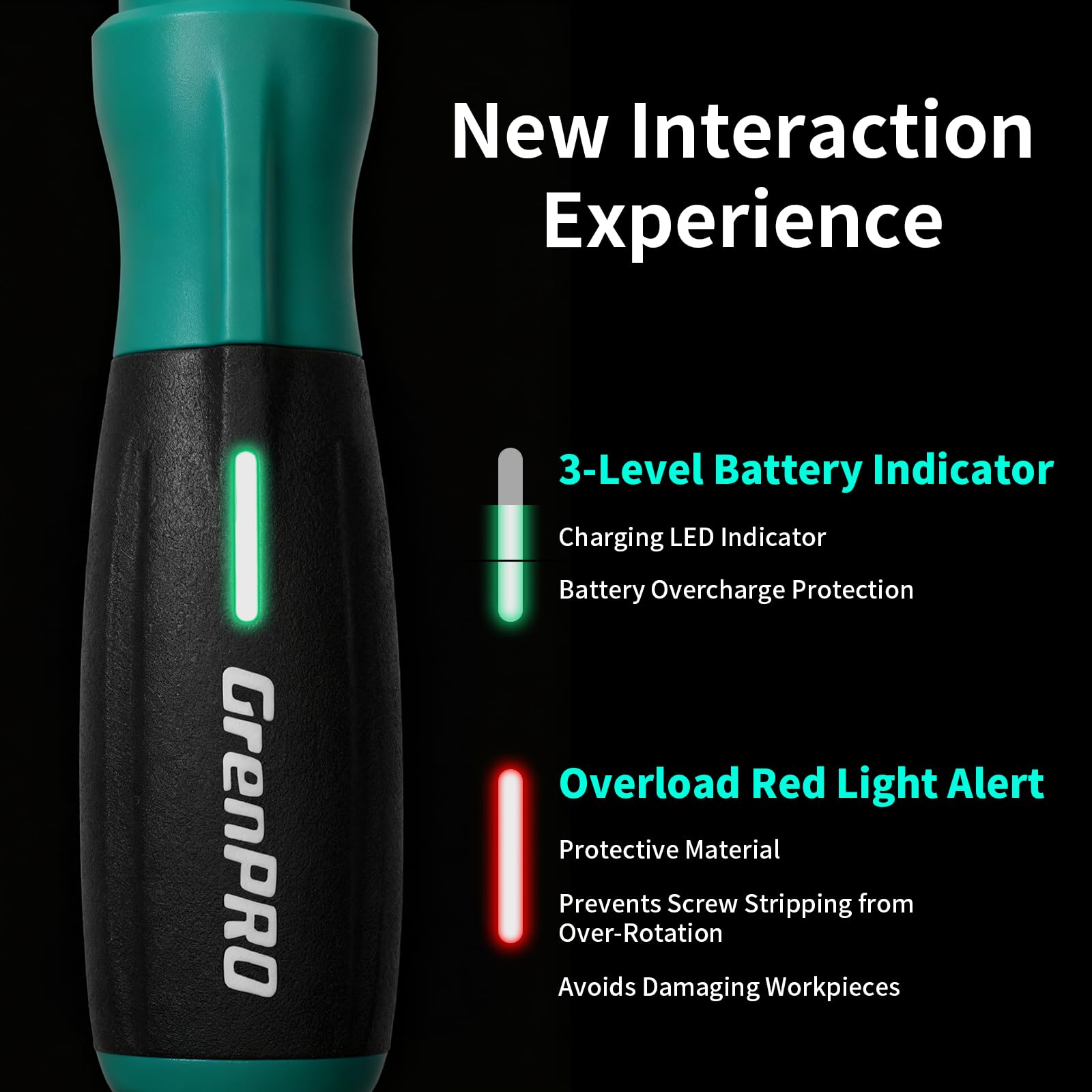 GRENPRO 4V 850mAh battery supports longer sessions on small projects