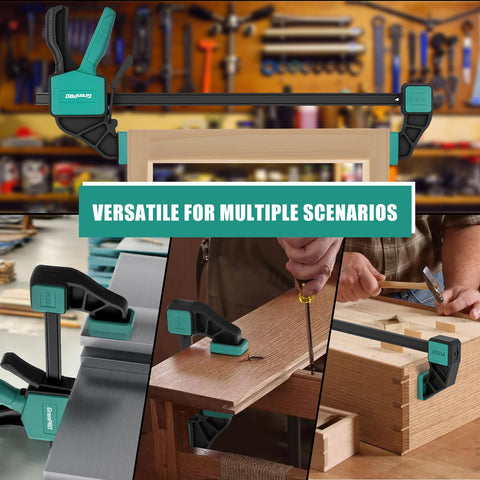 GRENPRO clamps deliver up to 150 lbs of clamping force