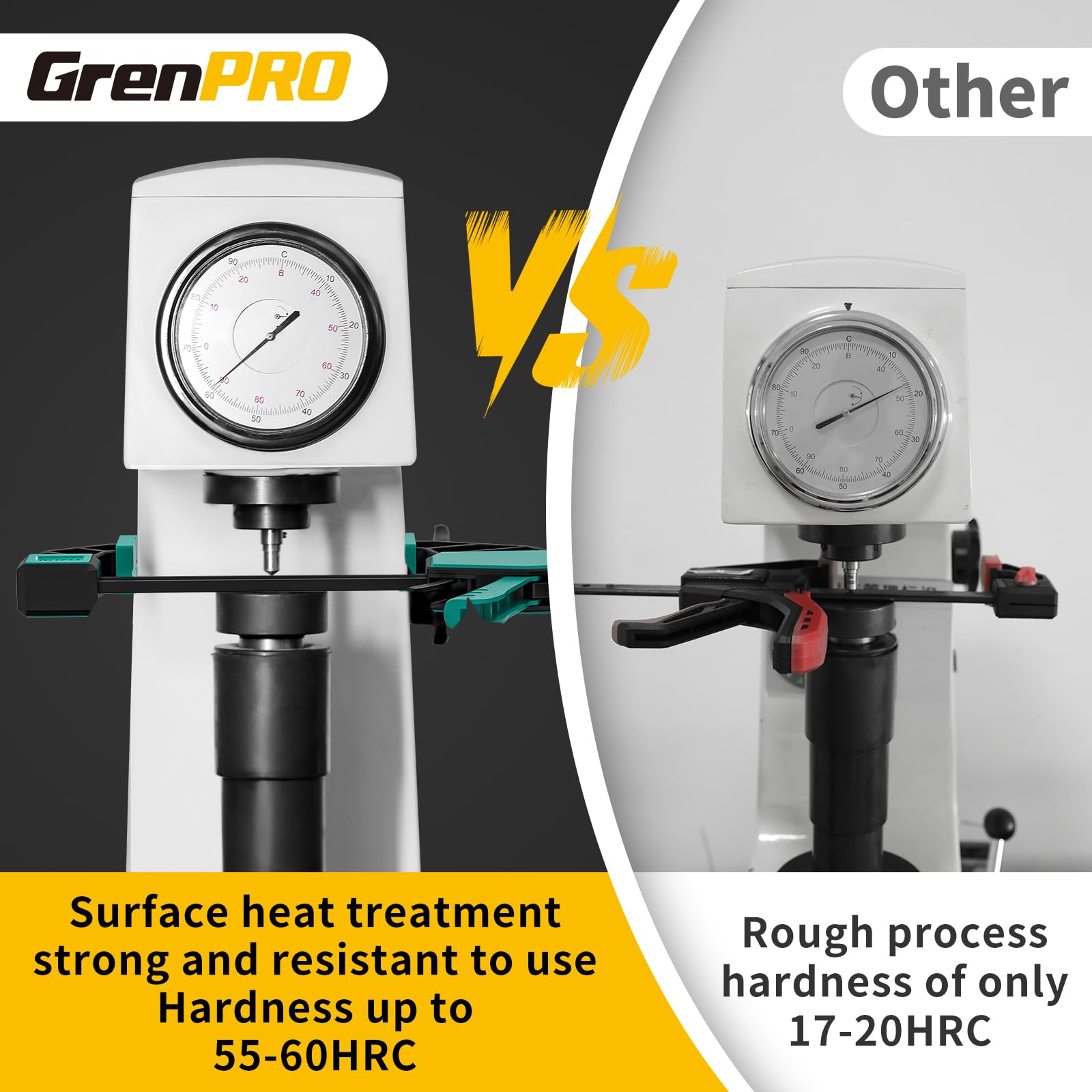GRENPRO ergonomic padded handles reduce fatigue during extended work