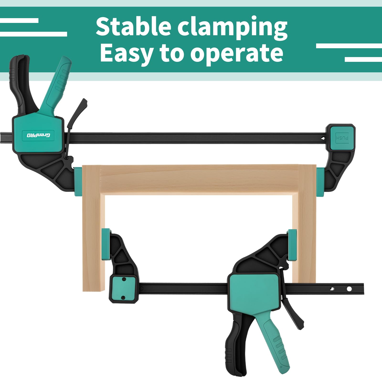 GRENPRO heat-treated steel bars provide durable clamping performance