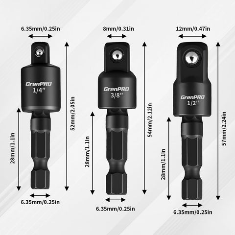 Grenpro bendable extension shaft with anti-kink steel for confined spaces.
