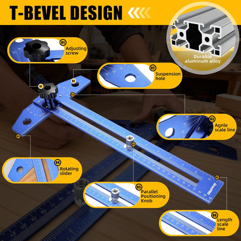 GRENPRO drafting measuring kit for versatile project planning.