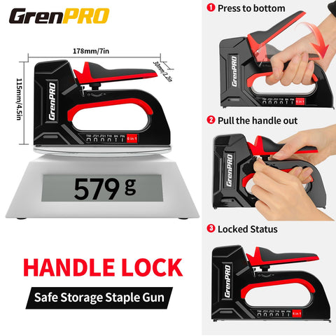 GRENPRO ergonomic grip handle demonstrating reduced fatigue during extended use