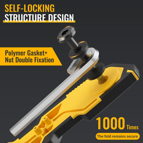 Ergonomic handles provide improved leverage during fastener tightening