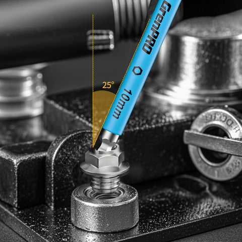 GRENPRO folding storage rack with size markings for easy organization.