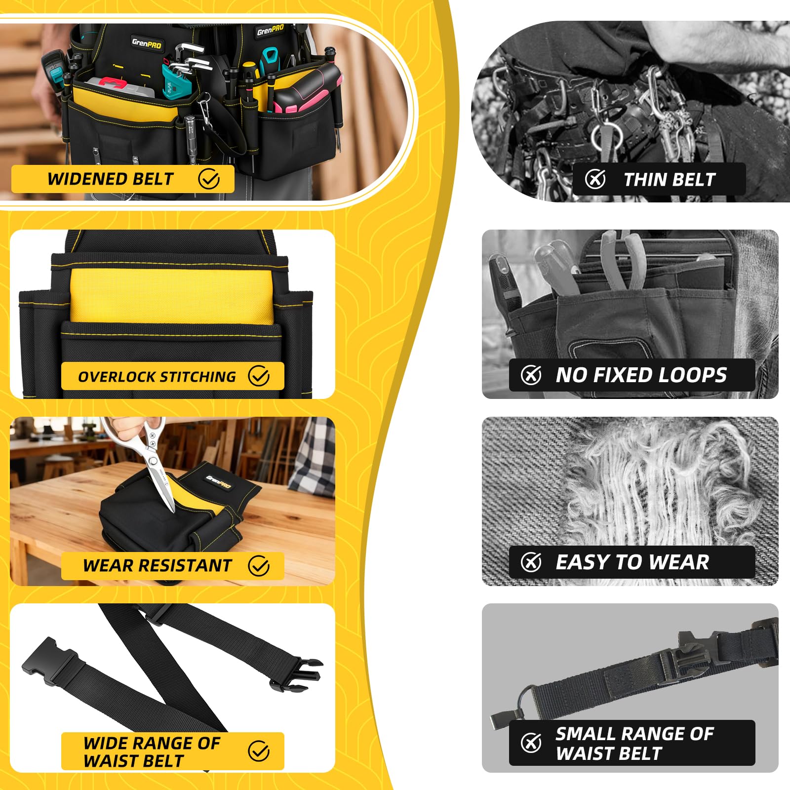 GRENPRO tool belt is a practical gift for professionals