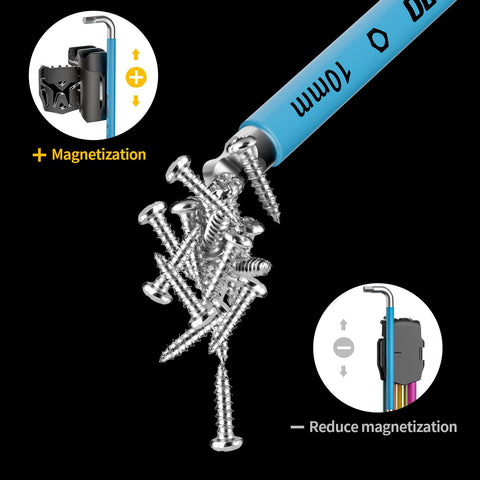 GRENPRO hardened alloy steel hex wrenches deliver high torque longevity.