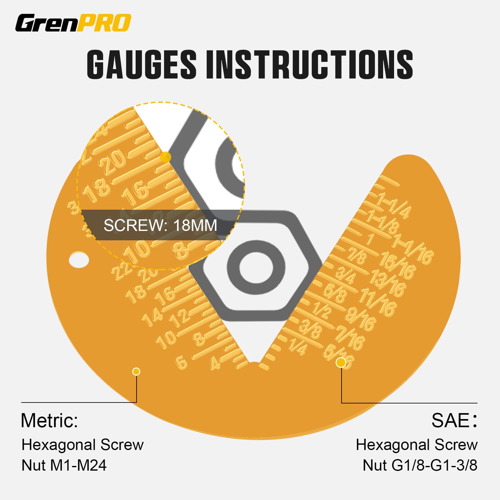 GrenPRO compact 22-piece kit ideal for home and road repairs