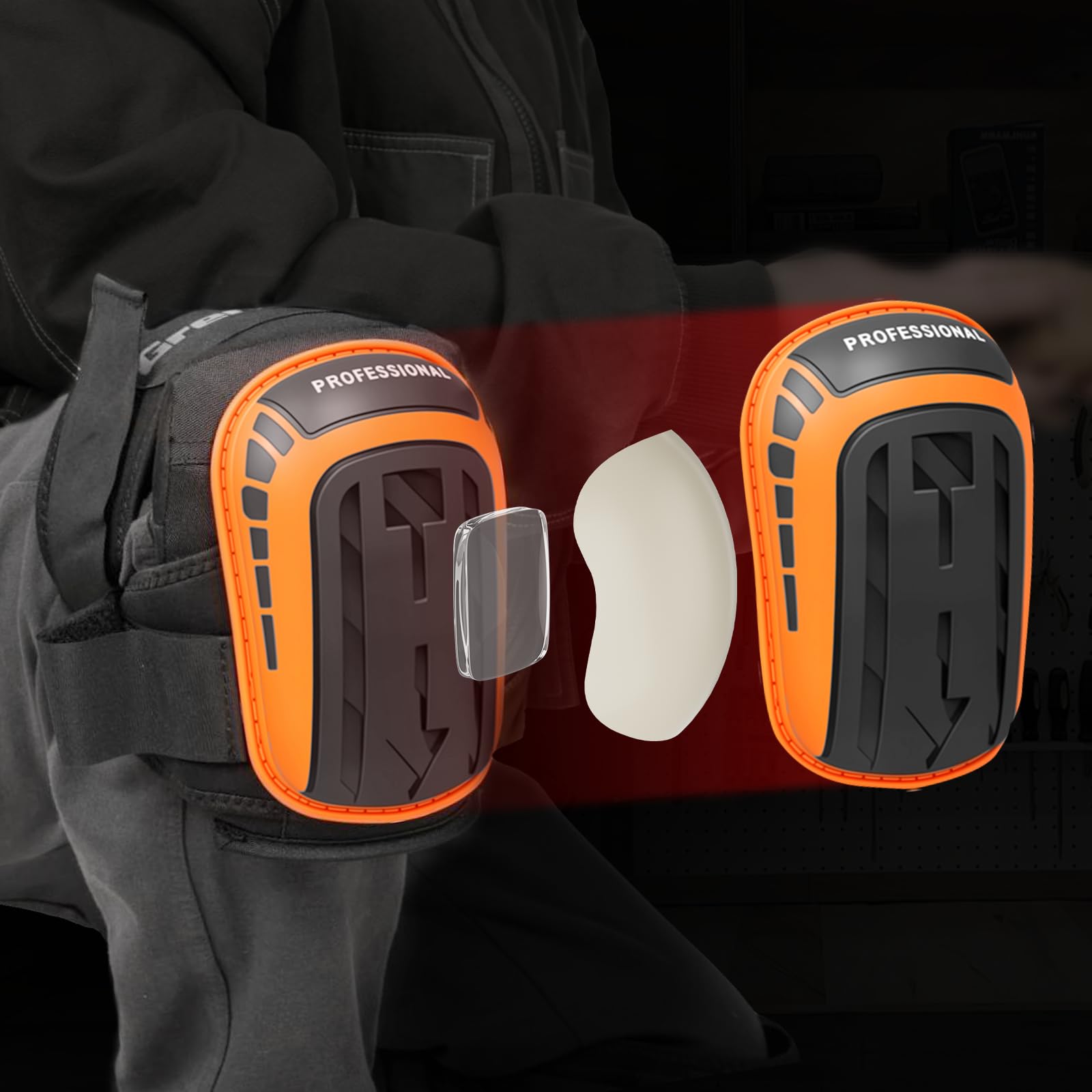 GRENPRO knee pads multipurpose use across trades and tasks