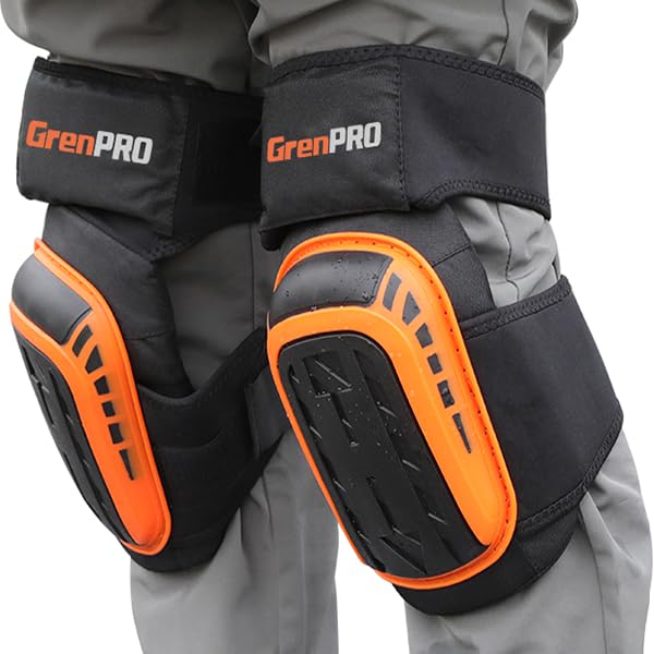 GRENPRO knee pads with premium cushioning for long shifts on concrete