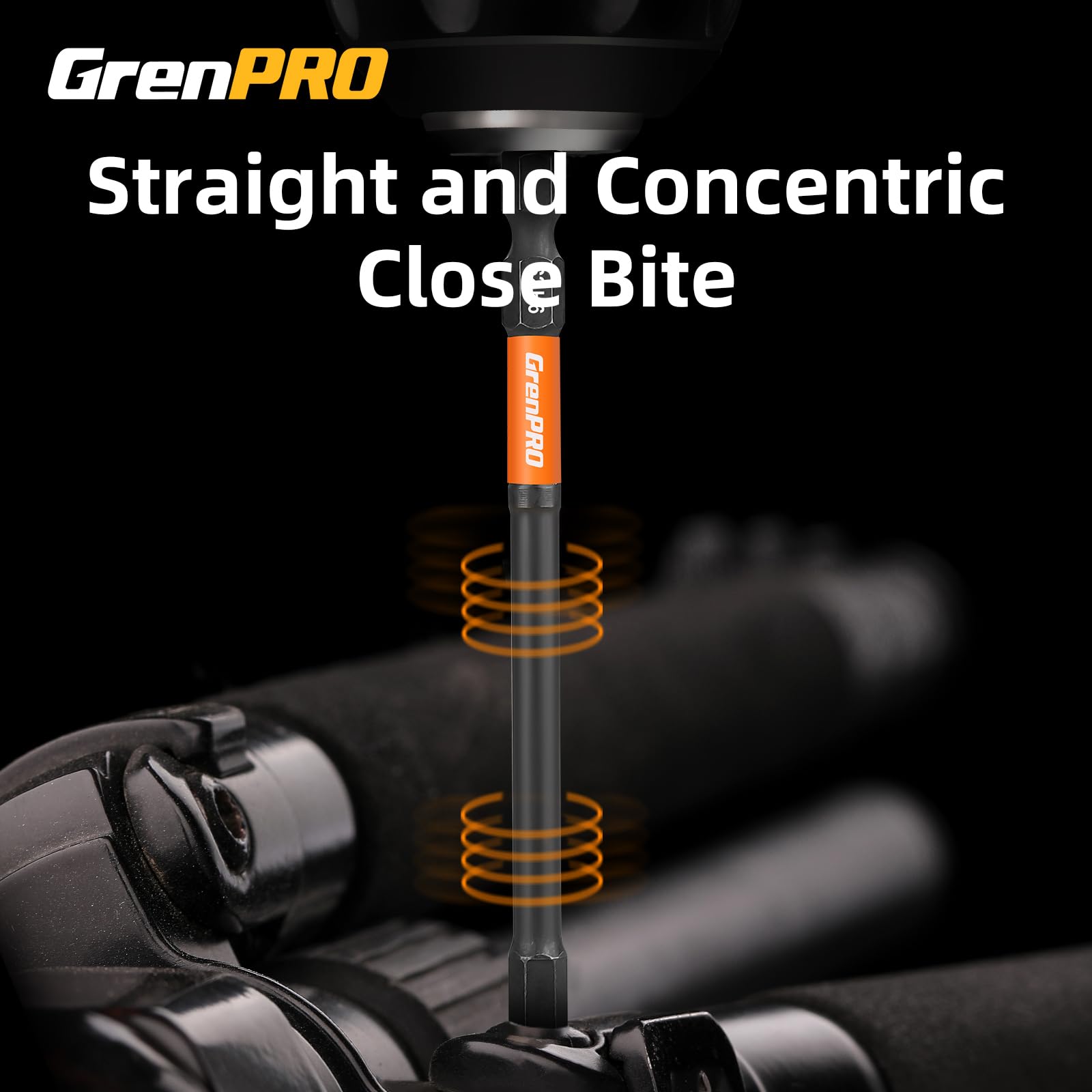 GrenPRO orange protective cover adds rust resistance and durability.