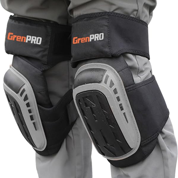 GRENPRO professional knee pad with soft-gel cushion delivers all-day comfort during demanding tasks.