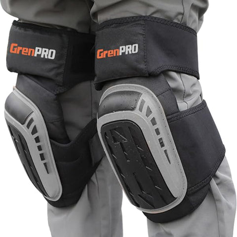 GRENPRO professional knee pad with soft-gel cushion delivers all-day comfort during demanding tasks.