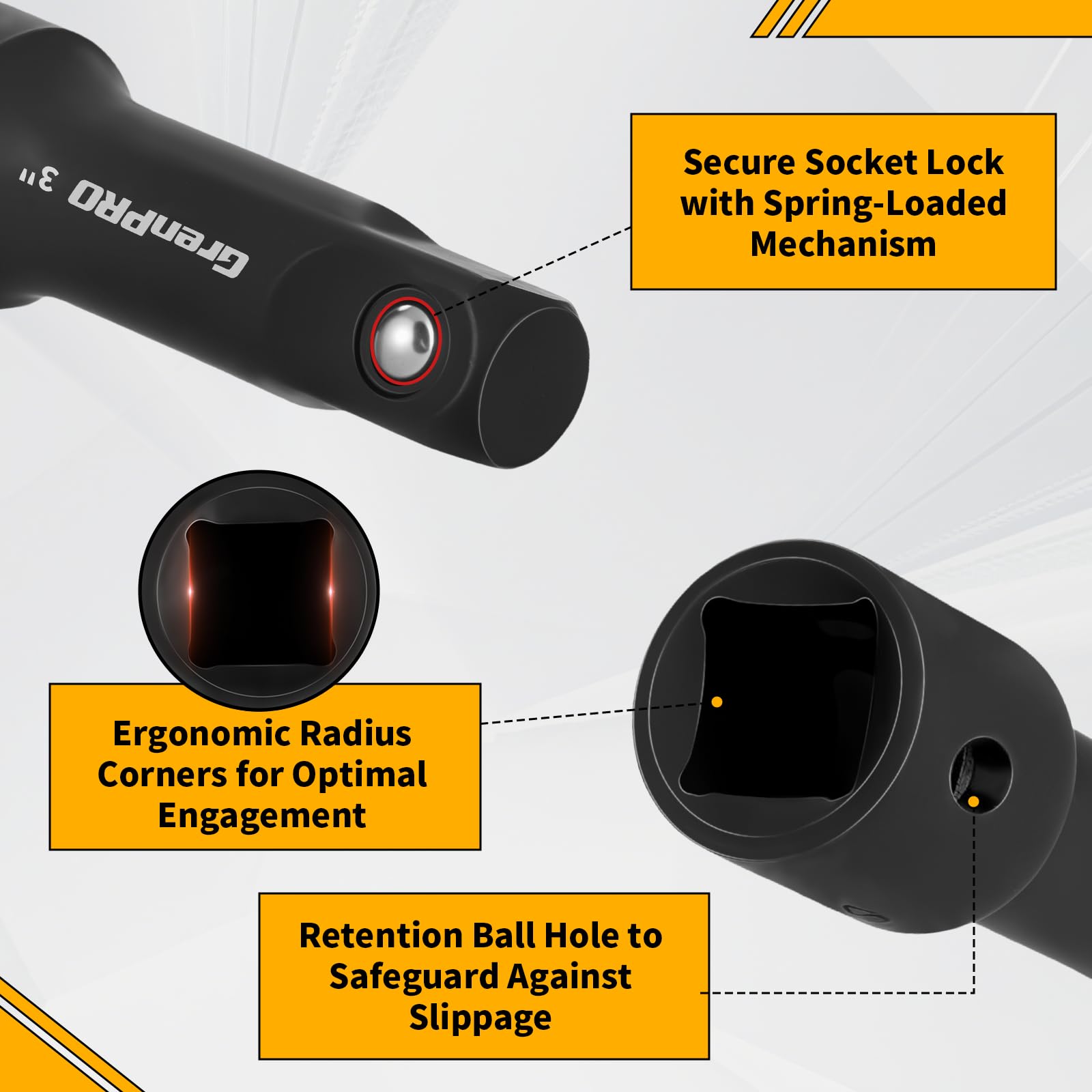 GRENPRO rugged blow-molded case keeps tools secure