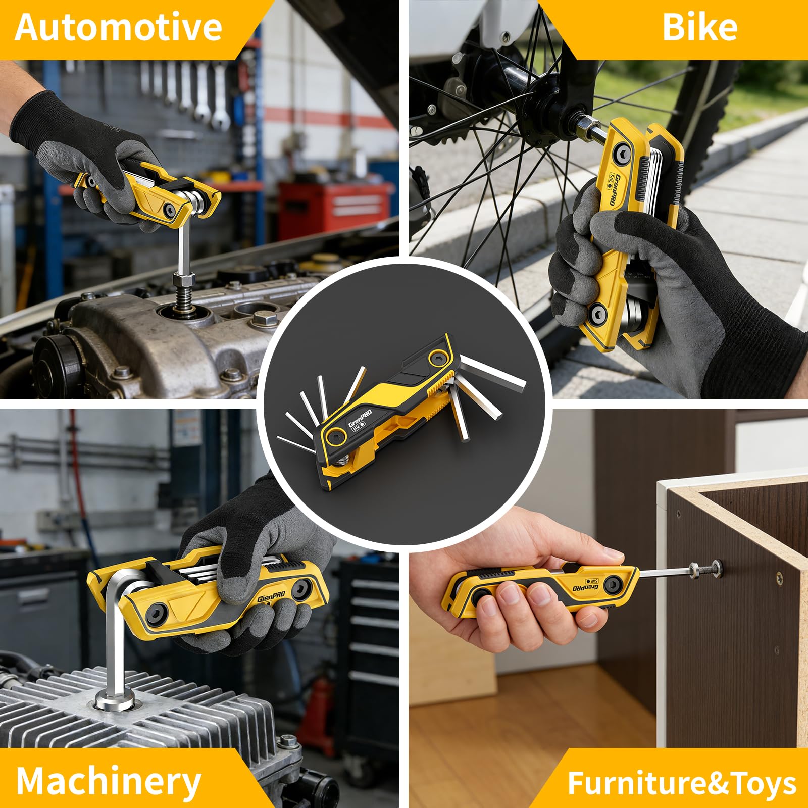 Engraved size markings for quick tool identification