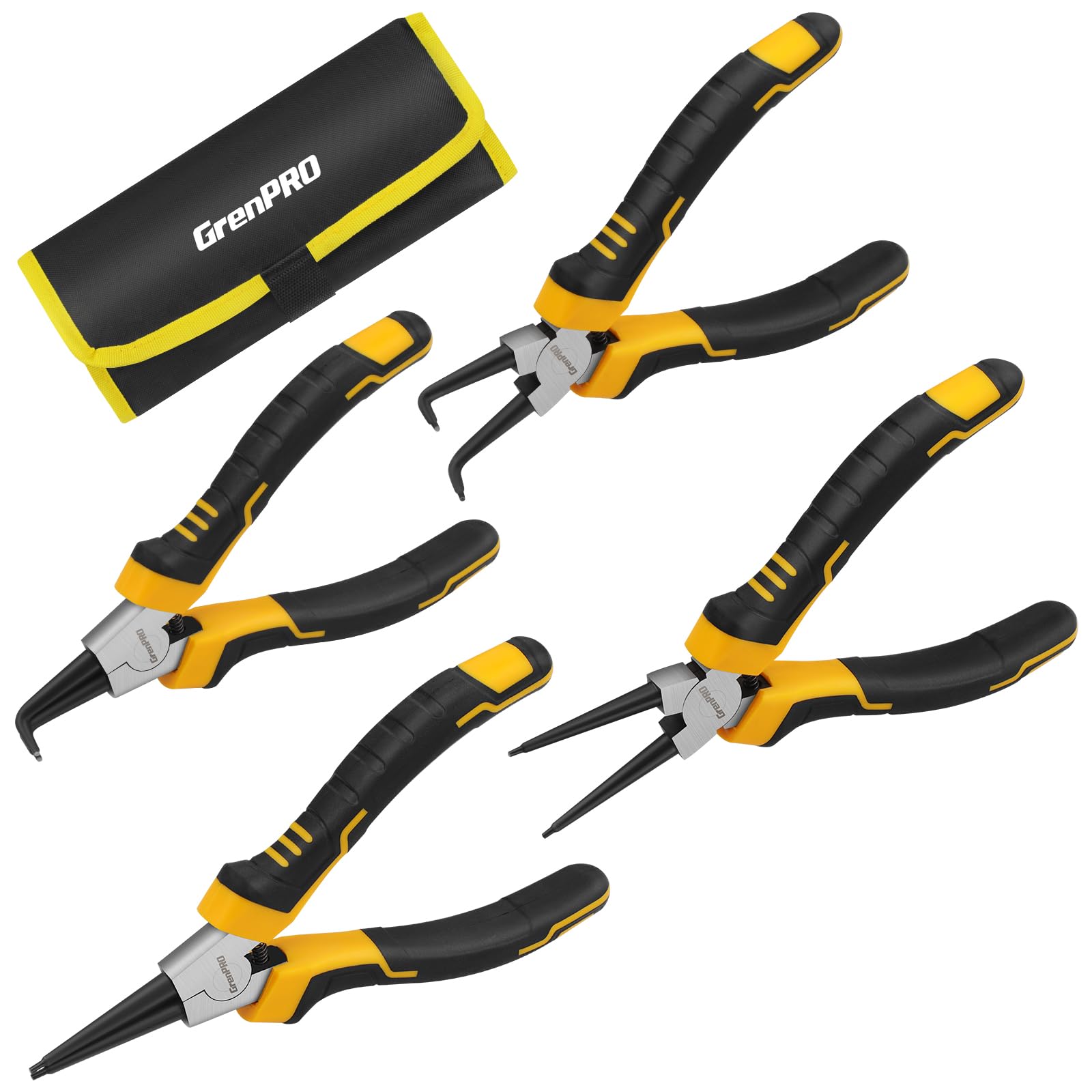 GRENPRO snap ring pliers internal straight jaw for precise removal