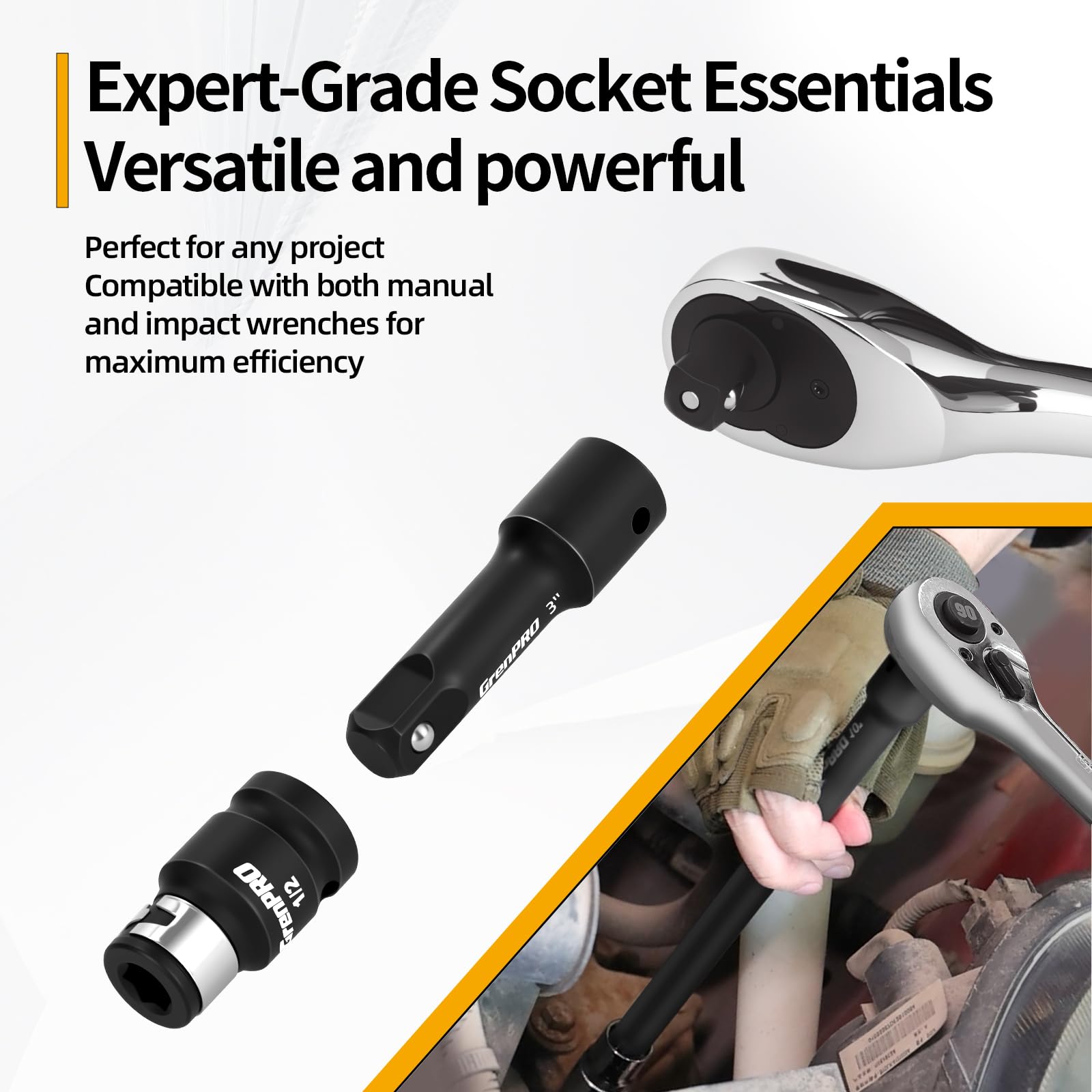 GRENPRO swivel joints and universal joints for tight-space access