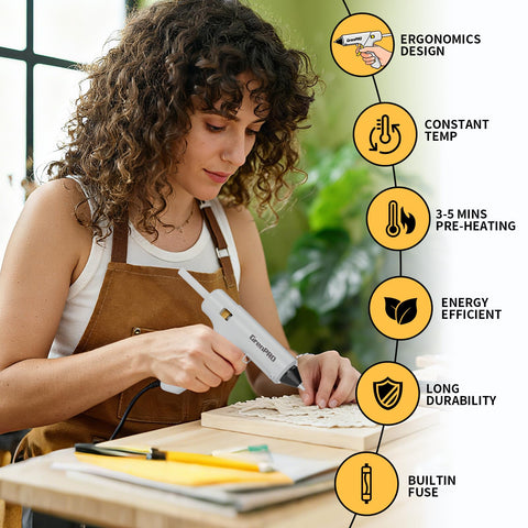 GRENPRO tape measure extended for precise furniture and shelf installation