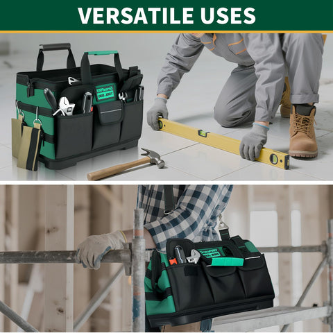 GRENPRO Tool Bag spacious interior fits many hand tools.