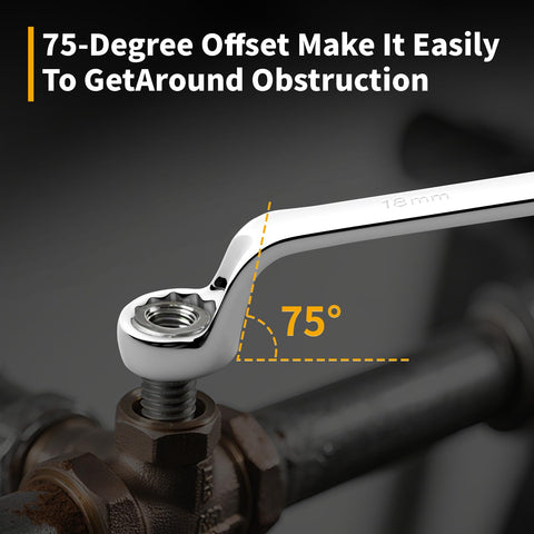 GRENPRO double box end design provides firm grip and torque