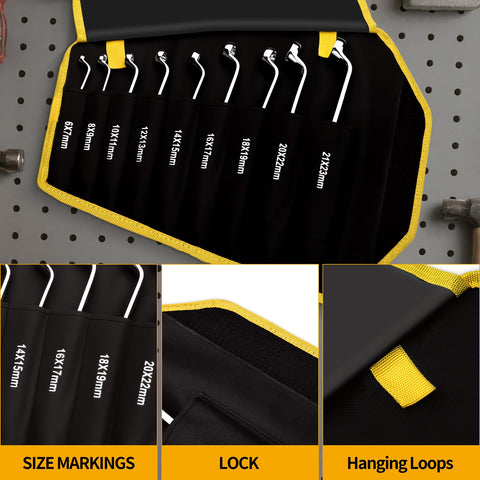 GRENPRO wrenches are stamped for easy size identification