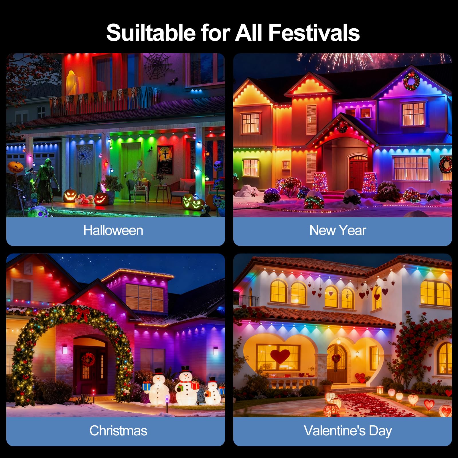 Grestar dynamic color modes create party-ready light shows.