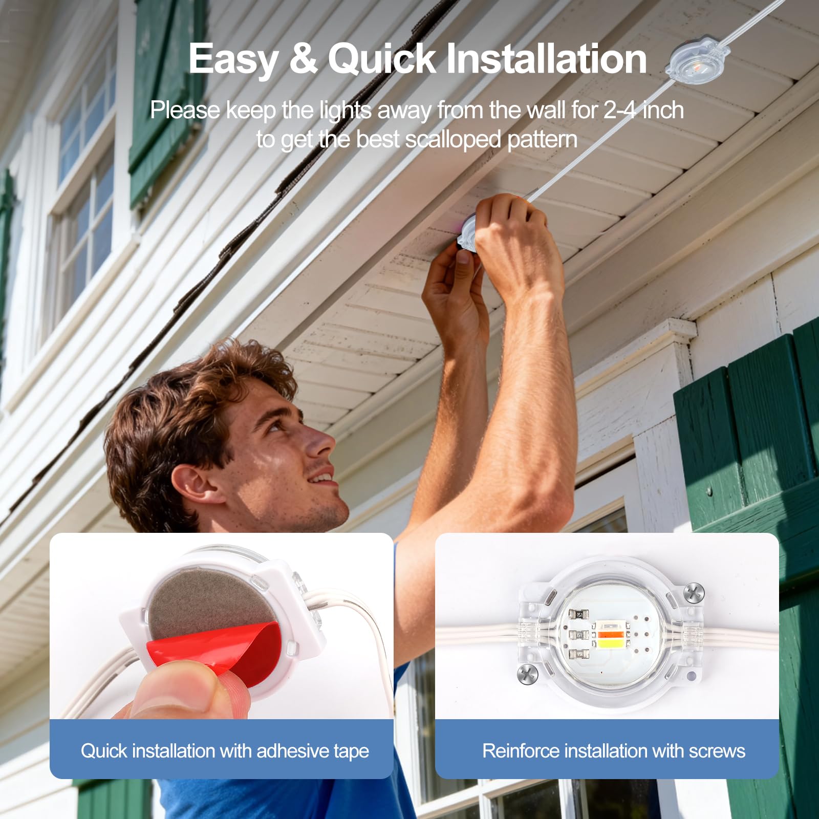 Grestar long-lasting outdoor lights offer 50,000+ hours of dependable illumination.