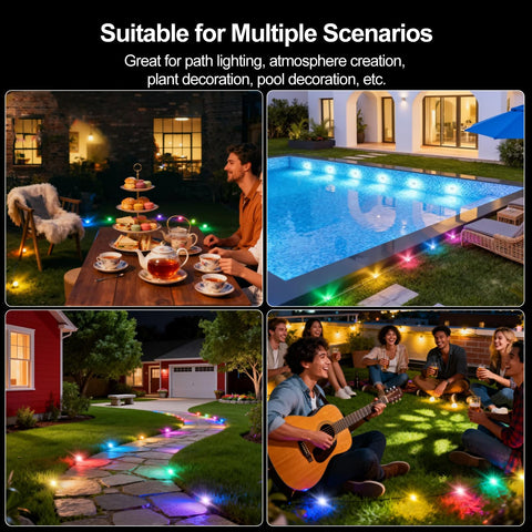 Grestar color-changing landscape lights add holiday and event flair