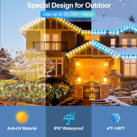 Grestar RGB colors and dynamic modes enable vivid holiday and daily mood lighting.