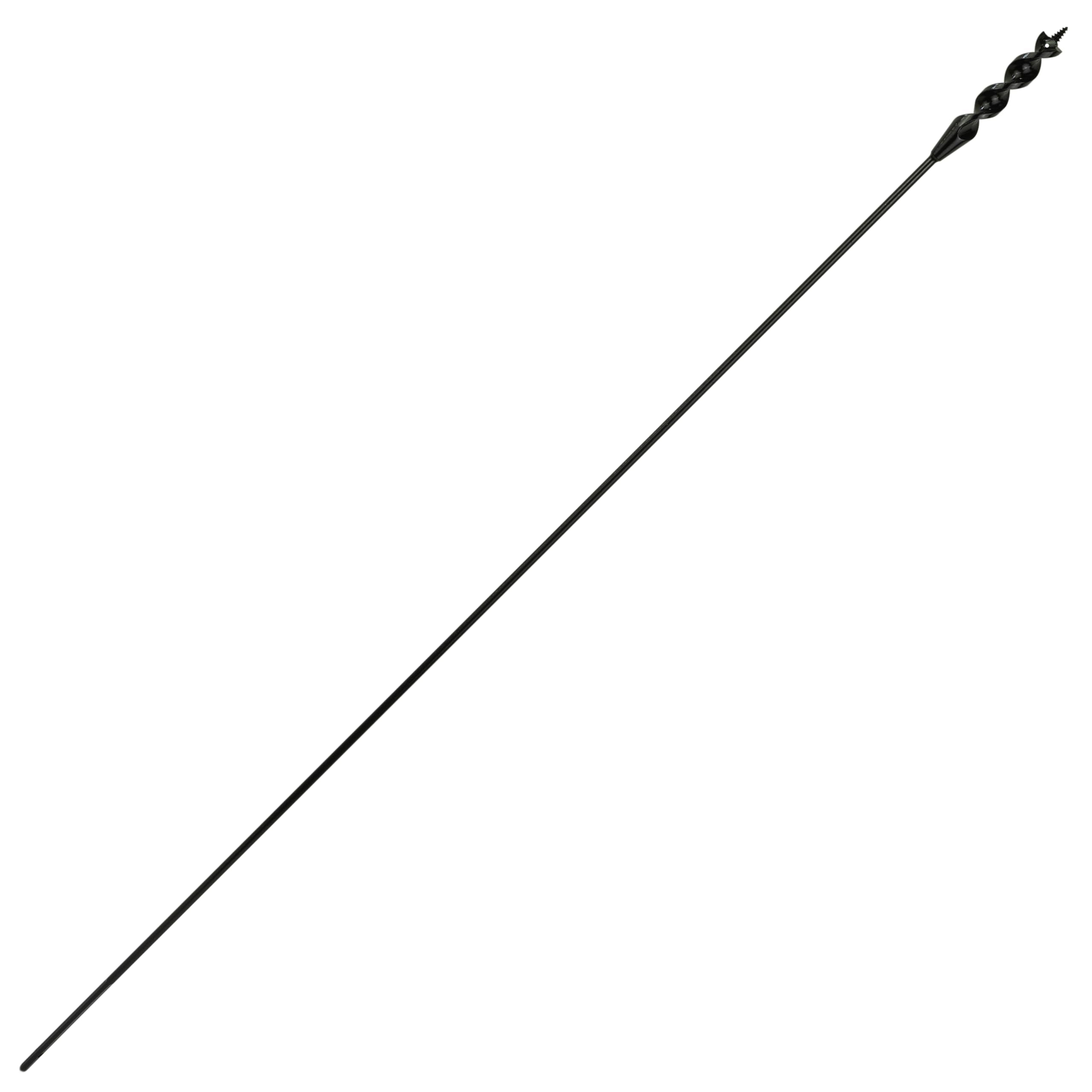Greycore Tools three-flat shank prevents slipping in the drill chuck